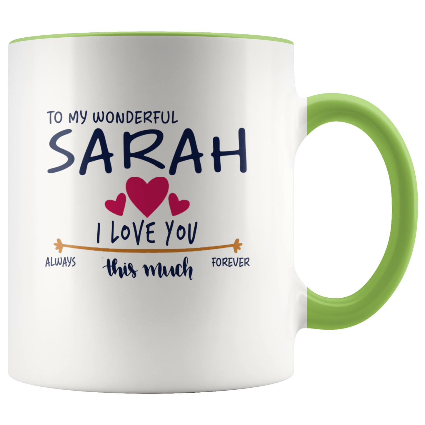 M-21258935-sp-22731 - Valentines Day Coffee Mug With Name Sarah - To My Wonderful