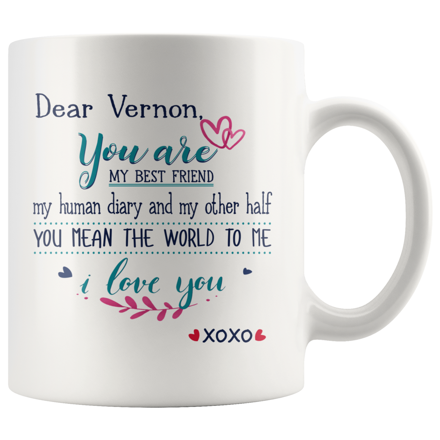 ND20436719-sp-18884 - Christmas Gifts For Husband - Dear Vernon You Are My Best Fr