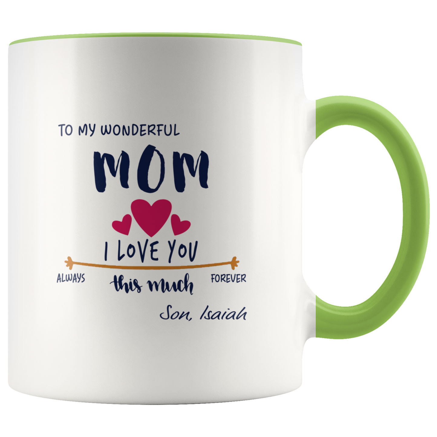 M-21404828-sp-23811 - [ Isaiah | 1 | 1 ]Mother Day Gifts From Son Isaiah - To My Wonderful Mom I Lov