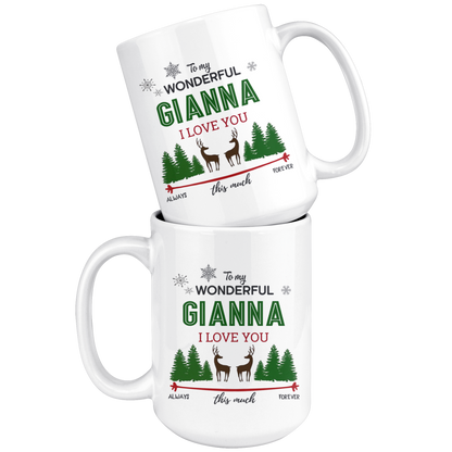 M-20971542-sp-17062 - Merry Christmas Coffee Mug 15 oz With Name Gianna - To My Wo