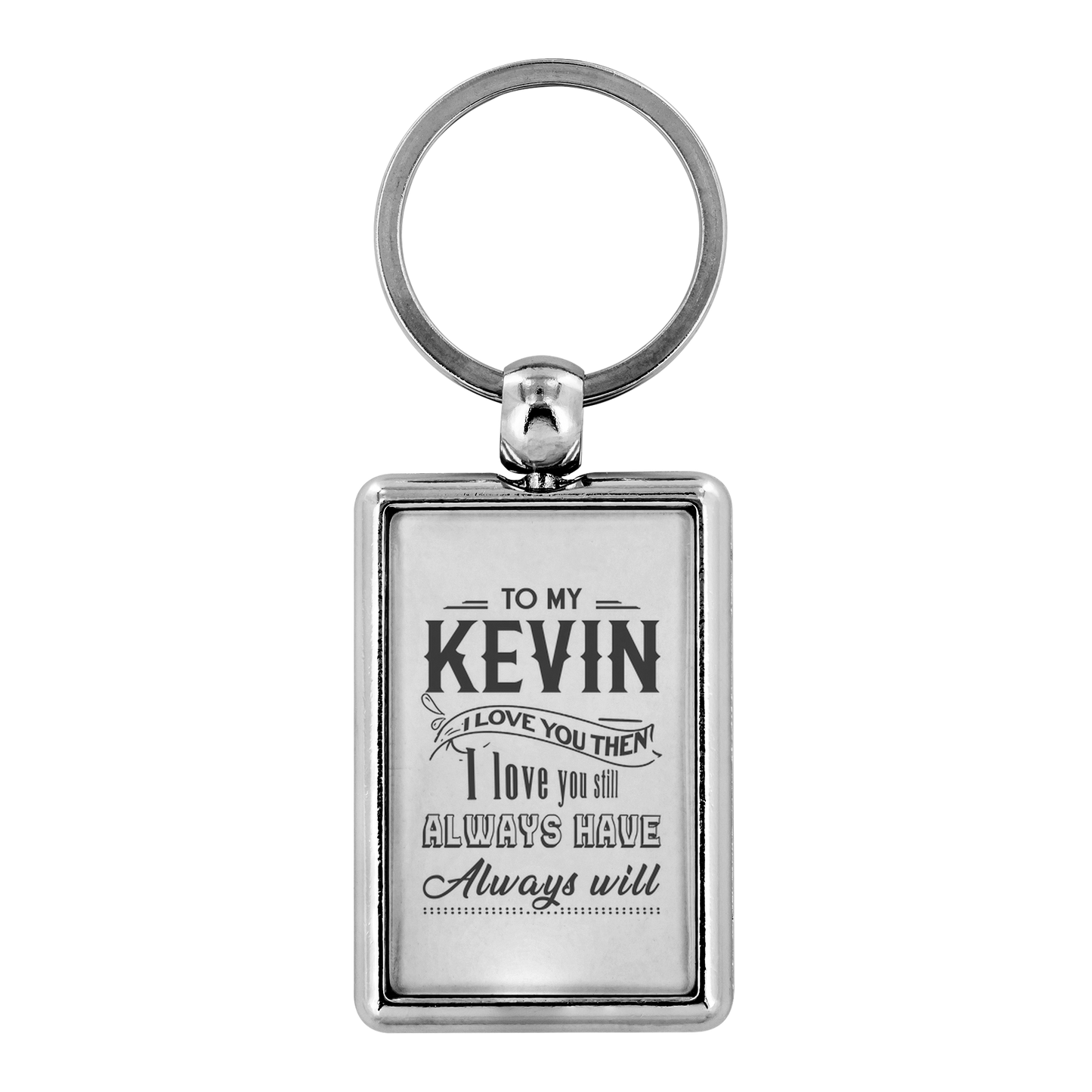 KC-21244630-sp-22118 - Keychain For Boyfriend With Name Kevin - To My Kevin I Love
