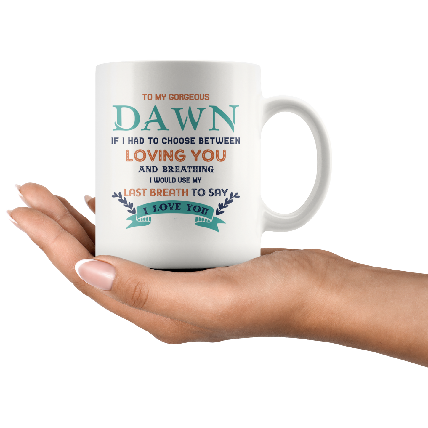 ND20393445-sp-24217 - [ Dawn | 1 ]Happy Christmas Gift For Wife From Husband Coffee Mug 11oz -