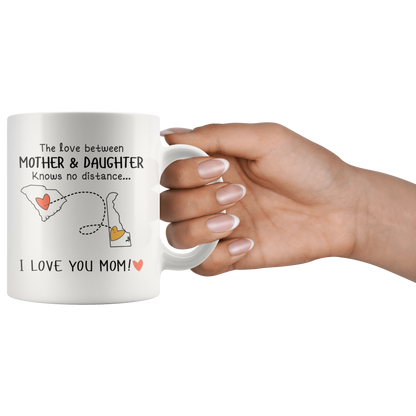 HNV-CUS-GRAND-sp-26099 - [ South Carolina | Delaware ] (mug_11oz_white) Mothers Day Gifts Personalized Mother Day Gifts Coffee Mug F