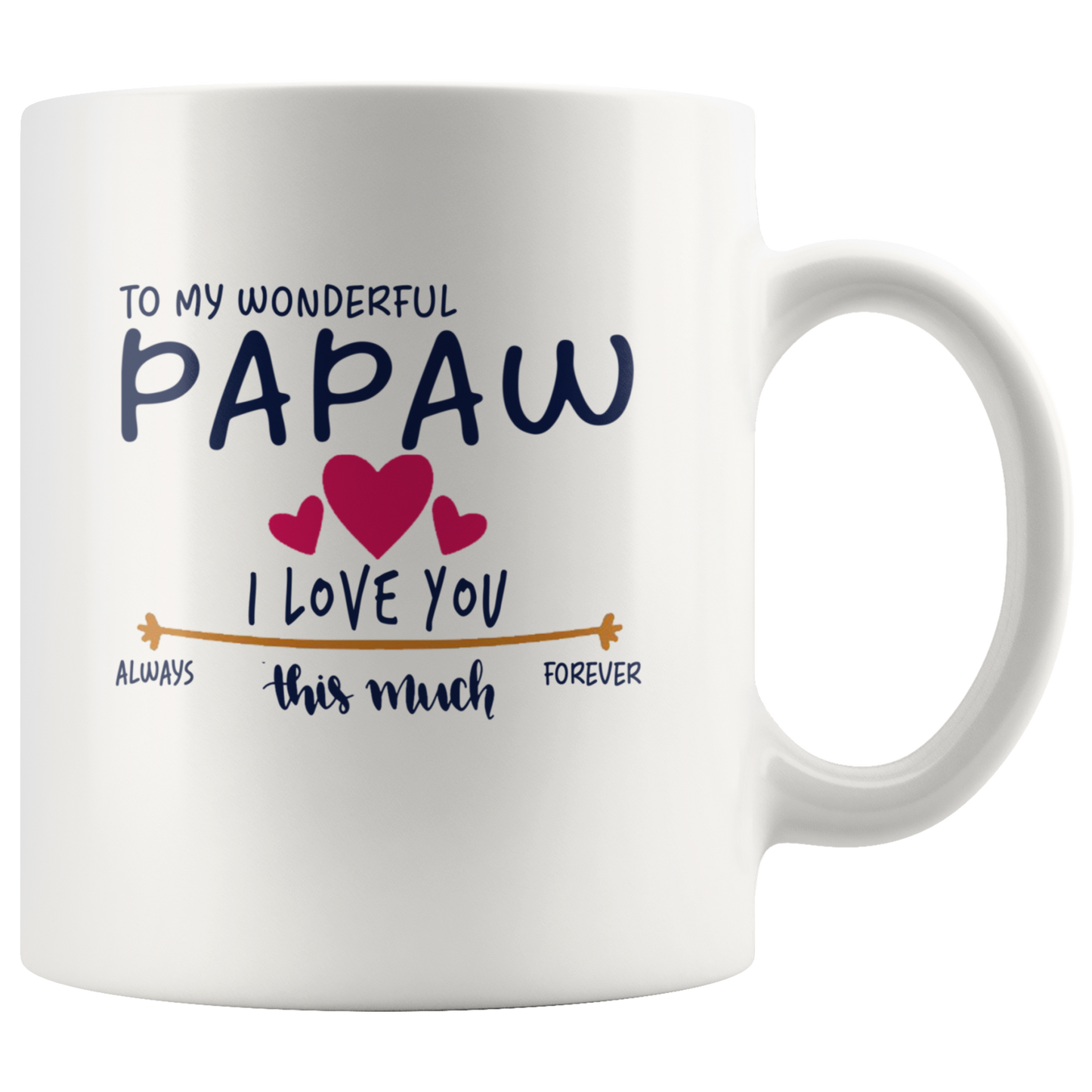 M-21397775-sp-23381 - Mother Day Gifts - To My Wonderful Papaw I Love You This Muc