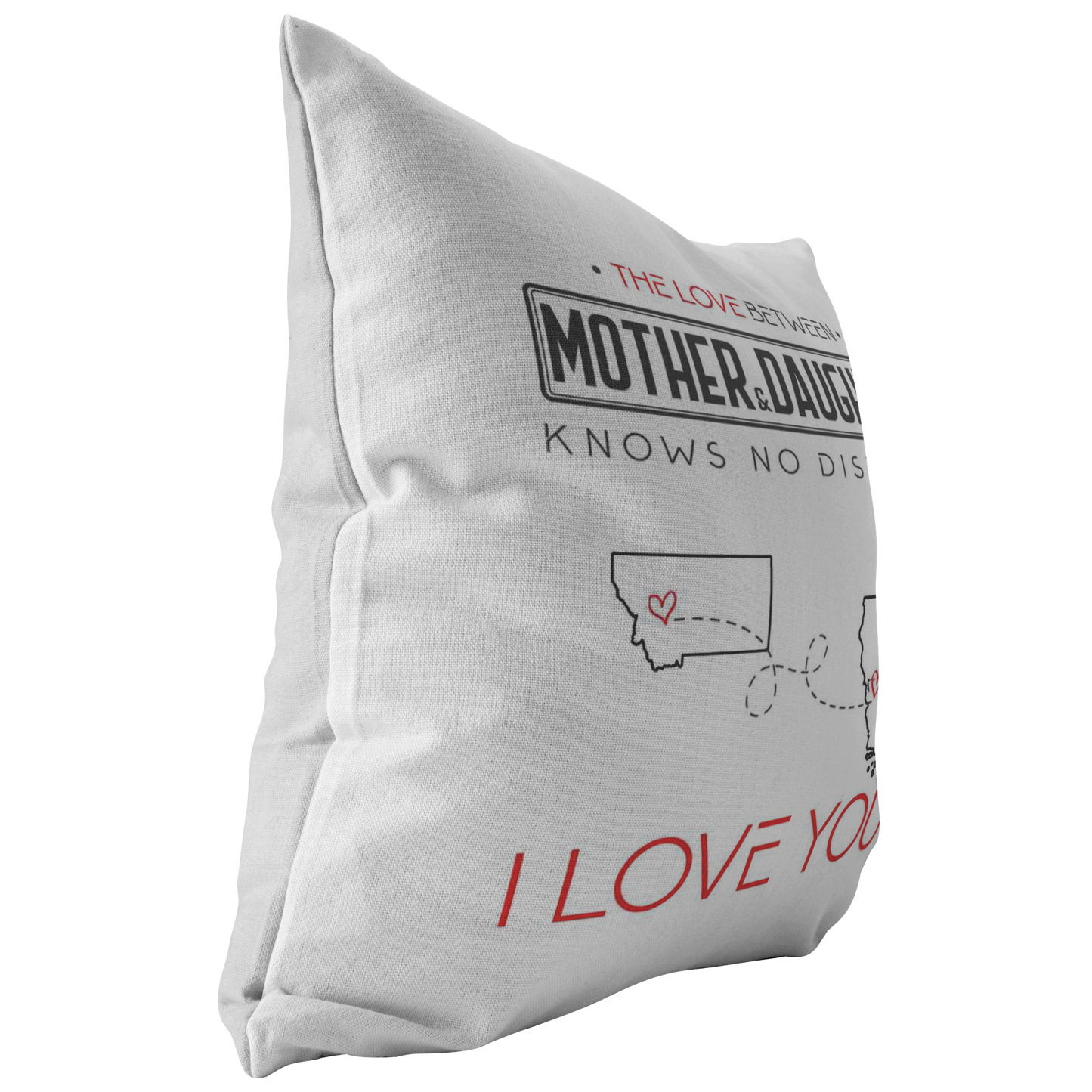 ND-pl20419438-sp-28384 - [ Montana | California | Mother And Daughter ] (PI_ThrowPillowCovers) Happy Farhers Day, Mothers Day Decoration Personalized - The