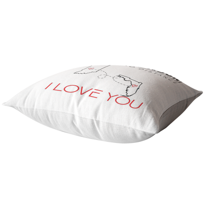 ND-pl20419660-sp-25920 - [ Indiana | Florida | 1 ] (PI_ThrowPillowCovers) Long Distance Mom - The Love Between Mother  Son Knows No D