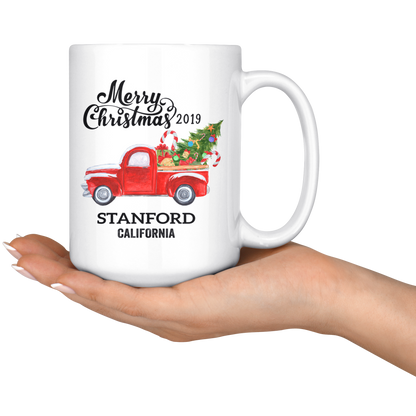 MUG01221014326-sp-17262 - Stanford California State Family New Home Mug 2019 Christmas