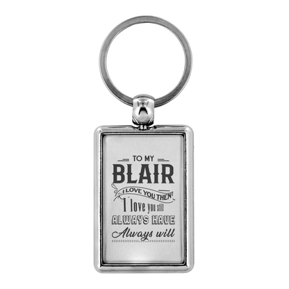 KC-21245366-sp-23126 - Keychain For Boyfriend With Name Blair - To My Blair I Love