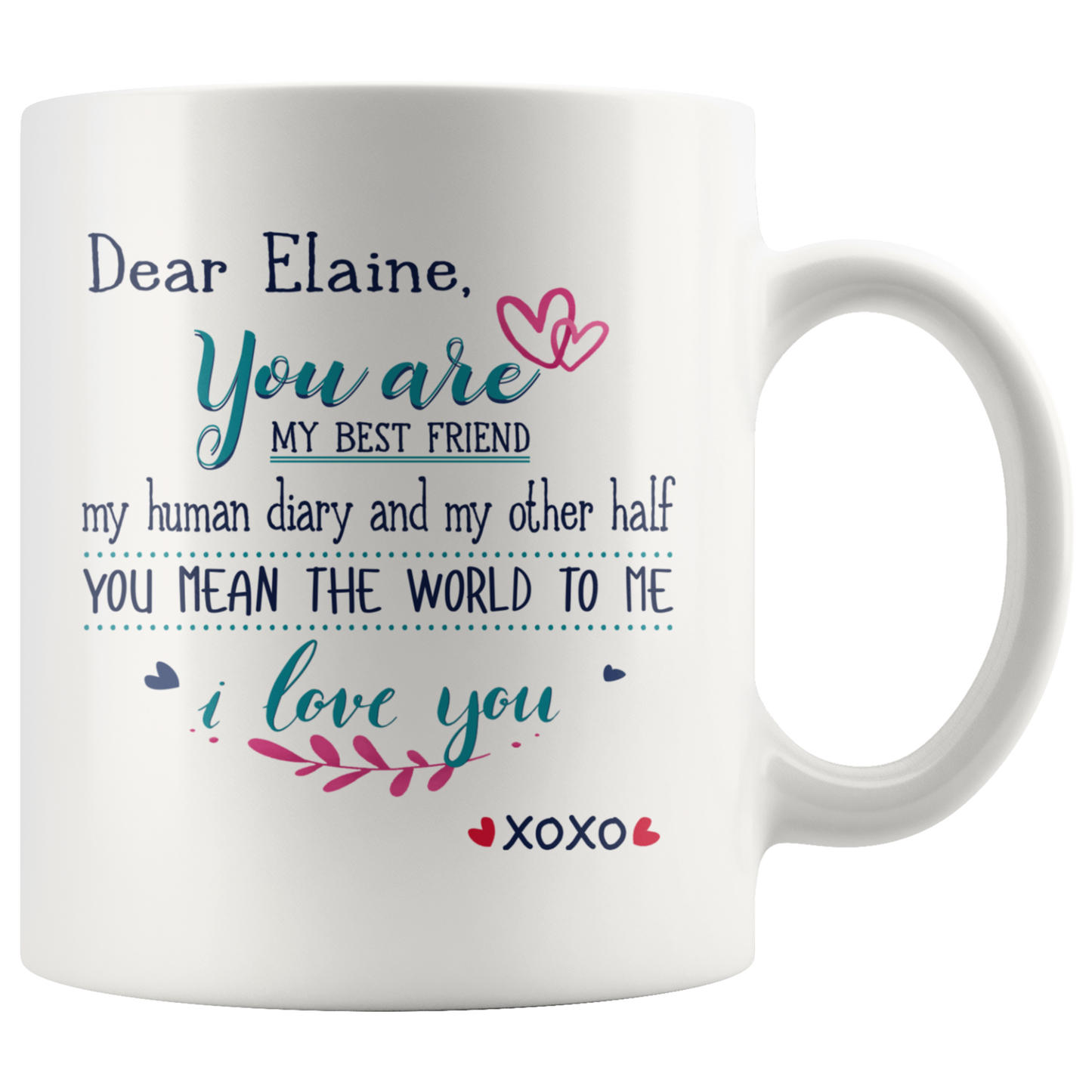 ND20451706-sp-23007 - Christmas Gifts For Wife From Husband Mug XoXo 11 oz - Dear