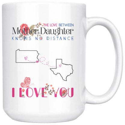 M-20377532-sp-23936 - [ Pennsylvania | Texas | 1 ]Mothers Day Gift For Daughters Pennsylvania Texas The Love B