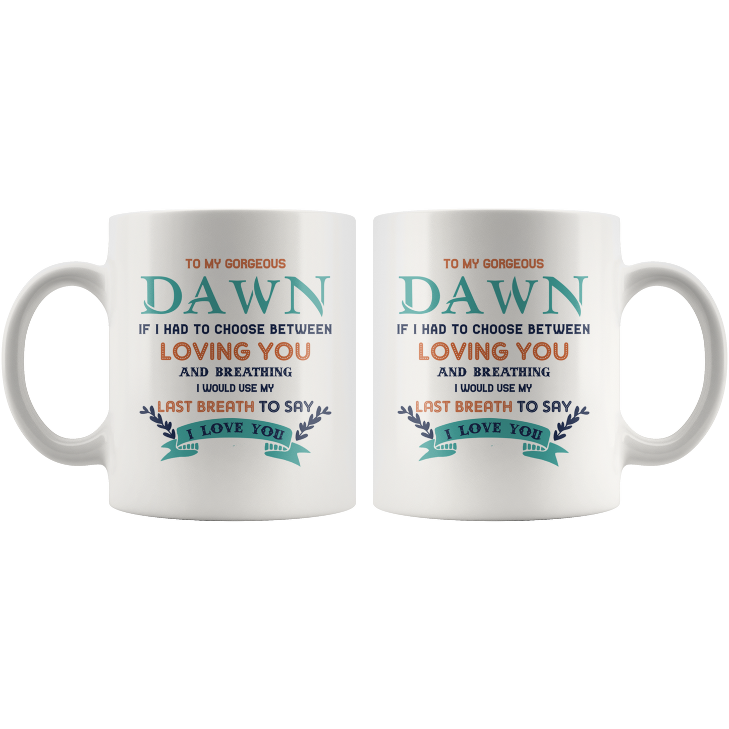 ND20393445-sp-24217 - [ Dawn | 1 ]Happy Christmas Gift For Wife From Husband Coffee Mug 11oz -