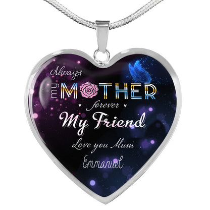 NL-22042070-sp-41186 - [ Emmanuel | 1 | 1 ] (SO_Heart_Necklace_Variation_None) for Mom from Son/Daughter Who Has First Name - Emmanuel - Al