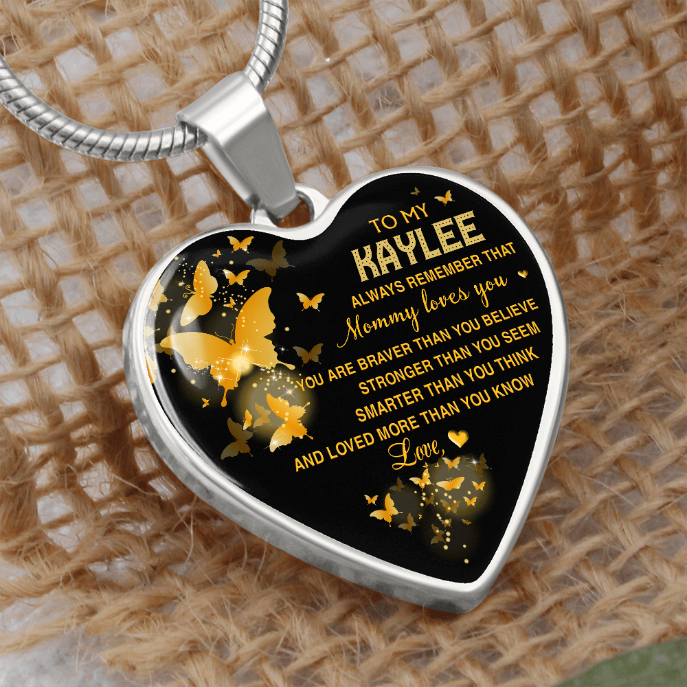 00120535634-1GP-sp-50251 - [ Kaylee | 1 | 1 ] (SO_Heart_Necklace_Variation_None) Personalized Necklace Name for Wife to My Kaylee Always Reme
