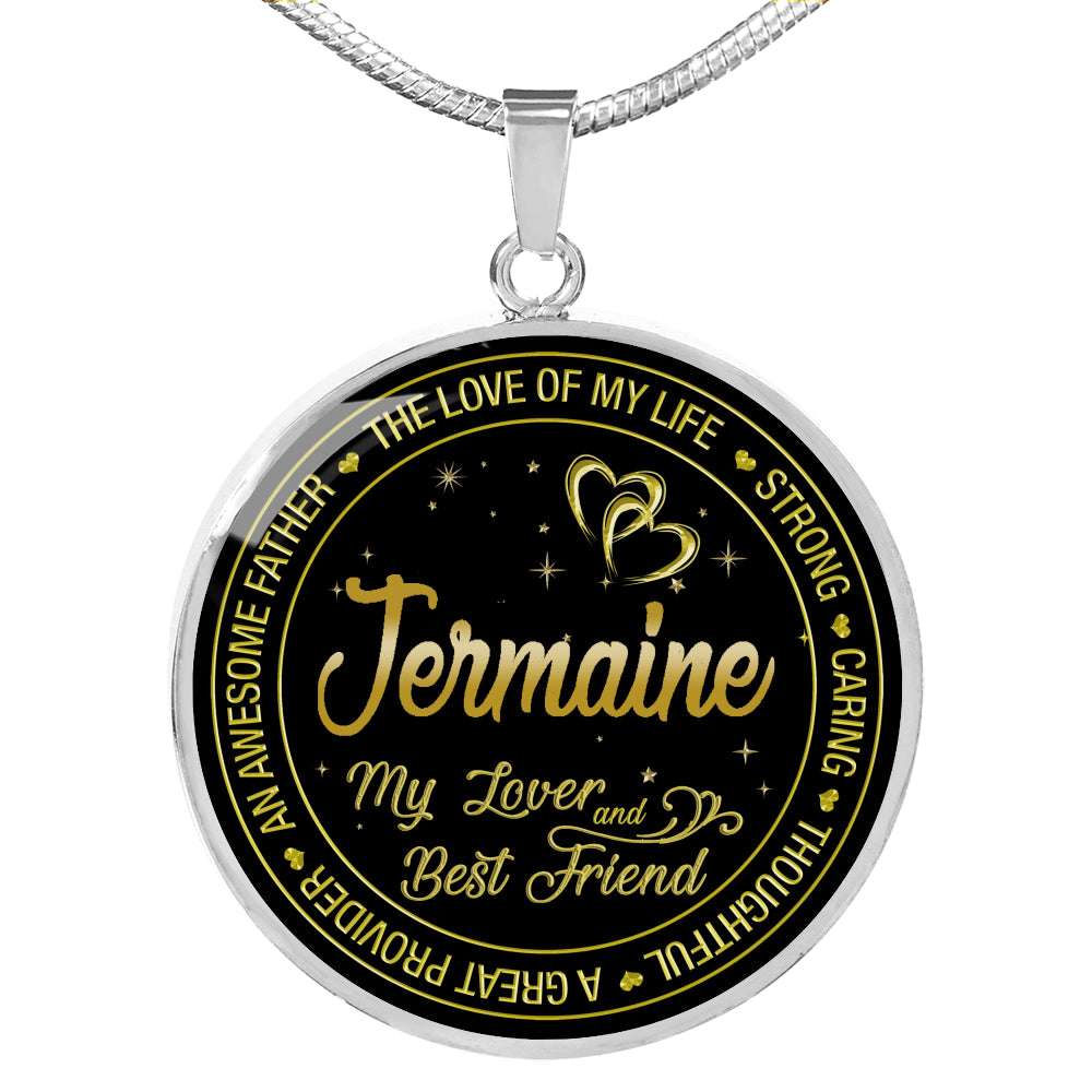 RL-20320160--sp-39853 - [ Jermaine | 1 ] (round_necklace) Necklace for Jermaine Wife - The Love of My Life Strong Cari