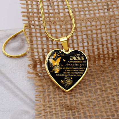 00120535362-1GP-sp-44972 - [ Jackie | 1 | 1 ] (SO_Heart_Necklace_Variation_None) Personalized Necklace Name for Wife to My Jackie Always Reme