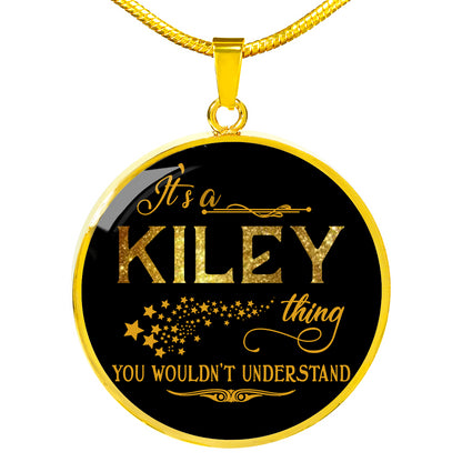 RNL-20320838--sp-22820 - FamilyGift Name Necklace It is Kiley Thing You Wouldnt Under