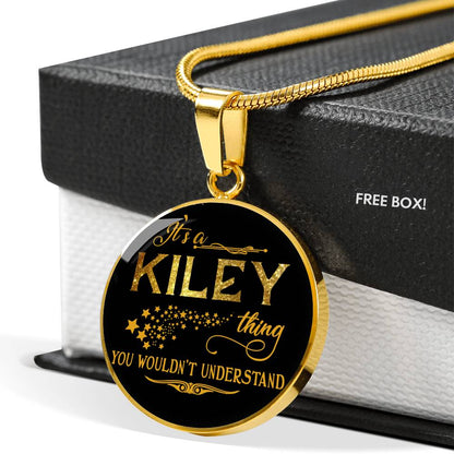 RNL-20320838--sp-22820 - FamilyGift Name Necklace It is Kiley Thing You Wouldnt Under