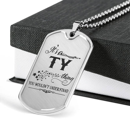 tg20424760-sp-22319 - Valentine Jewelry for Him - It is a Ty Thing You Wouldnt Un