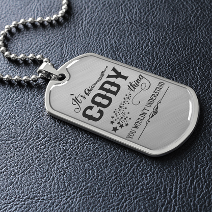 tg20424527-sp-46037 - [ Cody | 1 ] (SO_DogTag) Valentine Jewelry for Him - It is a Cody Thing You Wouldnt