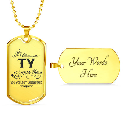 tg20424760-sp-22319 - Valentine Jewelry for Him - It is a Ty Thing You Wouldnt Un