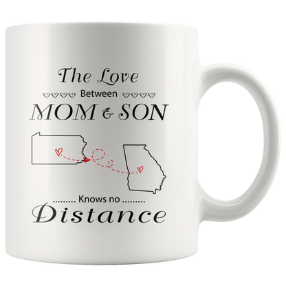 M-20615408-sp-23916 - [ Pennsylvania | Georgia ]The Love Between Mother Mom And Son Knows No Distance Pennsy