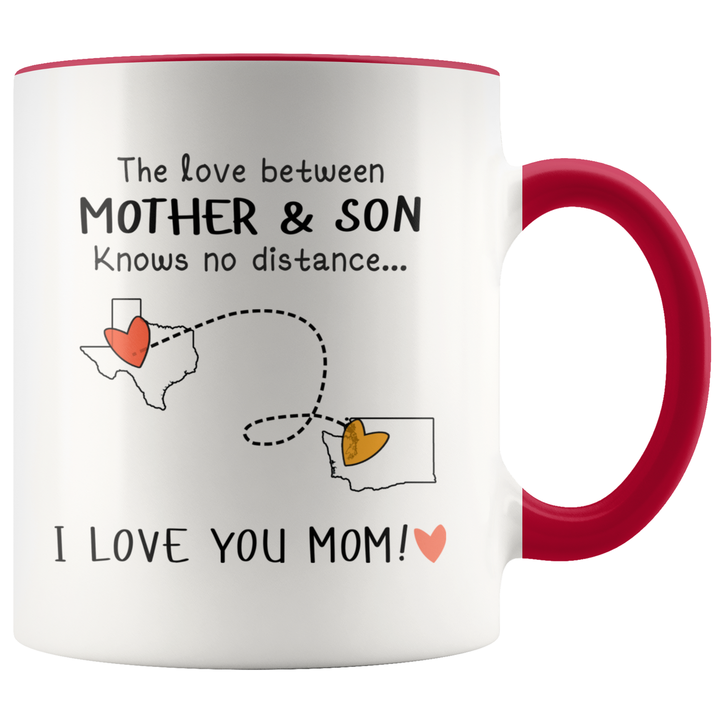 MUG01221340406-sp-23954 - [ Texas | Washington ]The Love Between Mother And Son Knows No Distance, I Love Yo