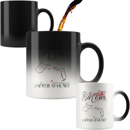 M-20321571-sp-23713 - [ West Virginia | Florida ]Personalized Mothers Day Coffee Mug - My Mom Forever Never A