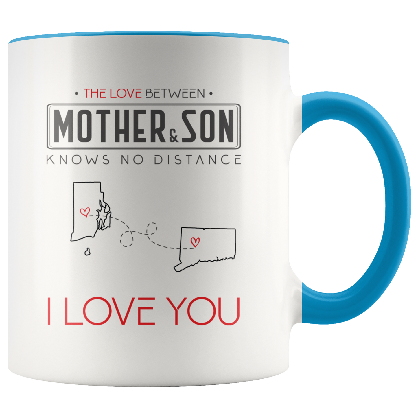 ND-21316602-sp-23094 - Mom And Son Accent Mug 11 oz Red - The Love Between Mother A