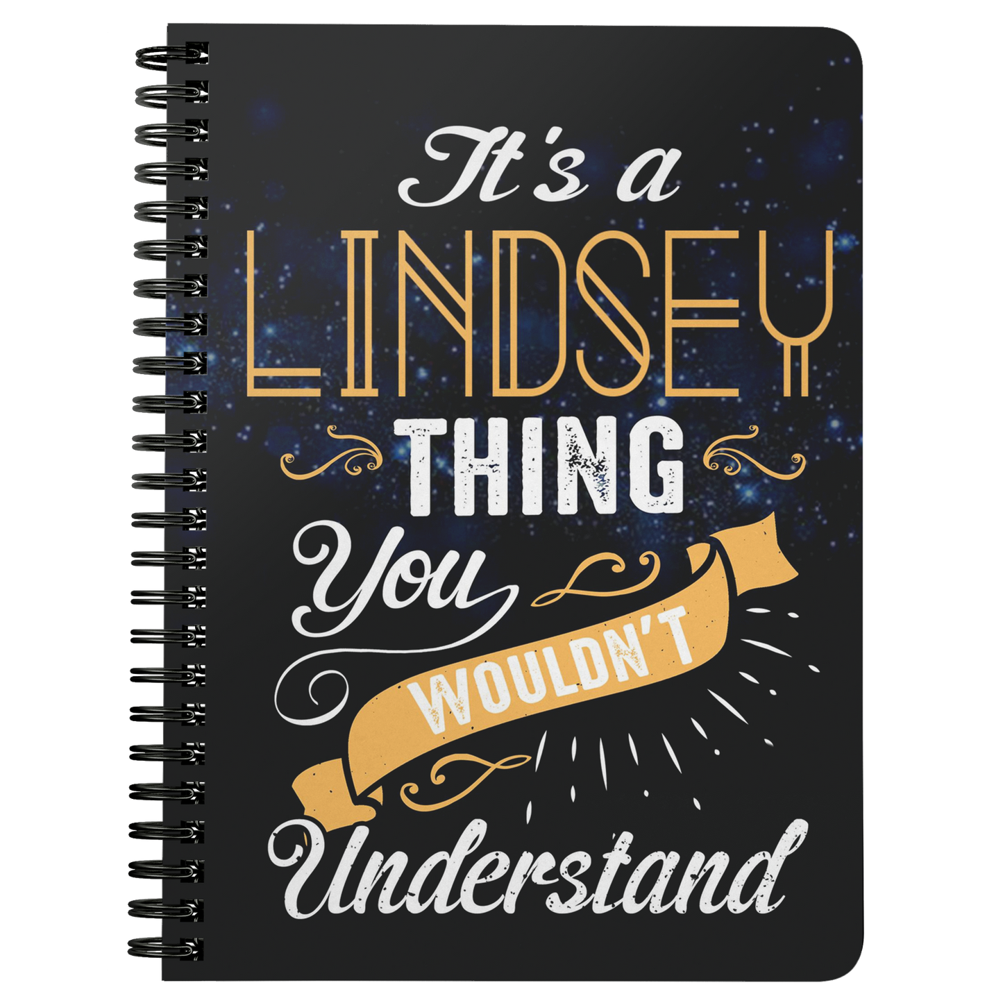 NBook20801010-sp-22961 - Unique Back To School Notebooks Gift For Lindsey - Its a Li