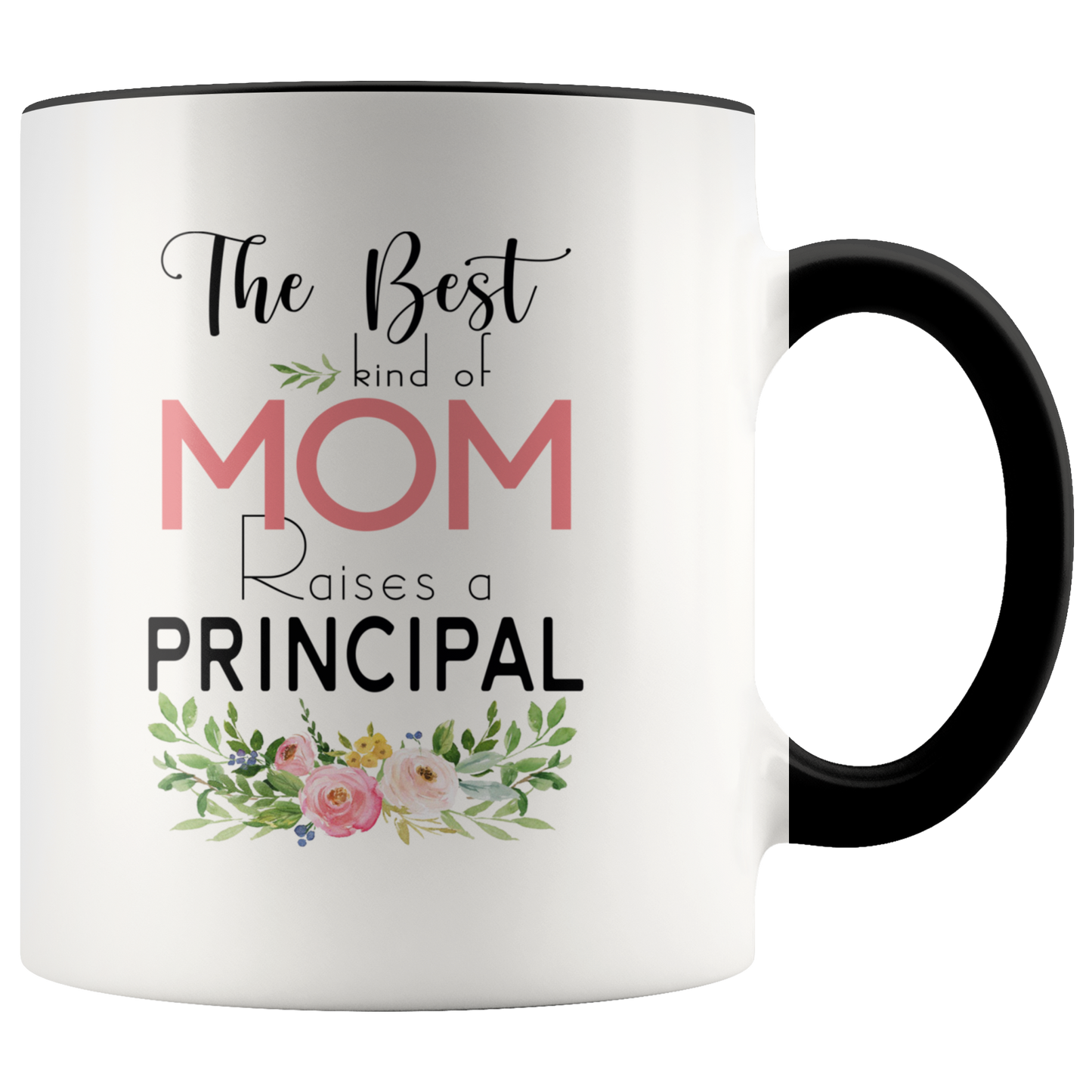 M-21384786-sp-23686 - [ Principal | 1 | 1 ]Mothers Day Mugs Job Funny - The Best Kind Of Mom Raises A P