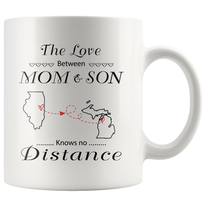 M-20615291-sp-23800 - [ Illinois | Michigan ]The Love Between Mother Mom And Son Knows No Distance Illino