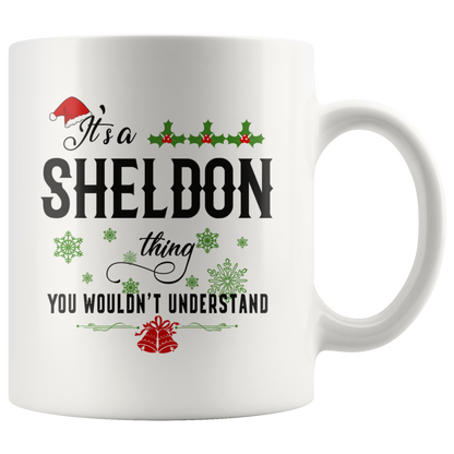 M-20323673-sp-17332 - Christmas Mug For Sheldon - It's a Sheldon Thing You Wouldn'