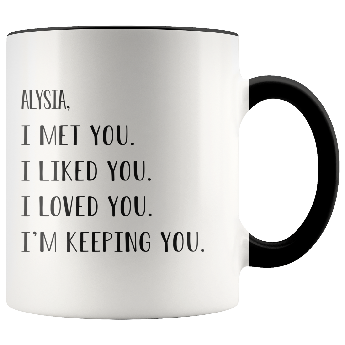 MUG01221292402-sp-22999 - Valentine Day Coffee Mug For Alysia - I Met You, I Like You,