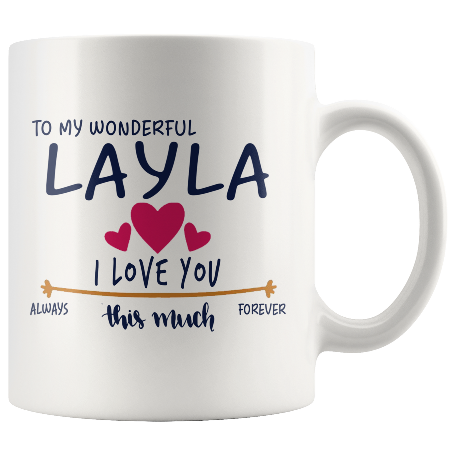 M-20477742-sp-19736 - Mother Day Gift For Wife Coffee Mug - To My Wonderful Layla