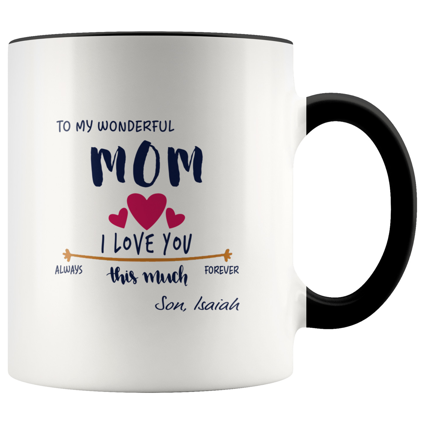 M-21404828-sp-23811 - [ Isaiah | 1 | 1 ]Mother Day Gifts From Son Isaiah - To My Wonderful Mom I Lov