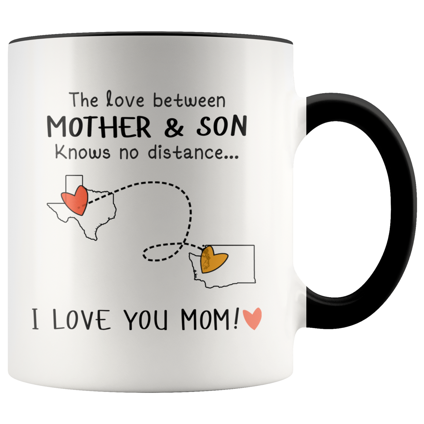 MUG01221340406-sp-23954 - [ Texas | Washington ]The Love Between Mother And Son Knows No Distance, I Love Yo