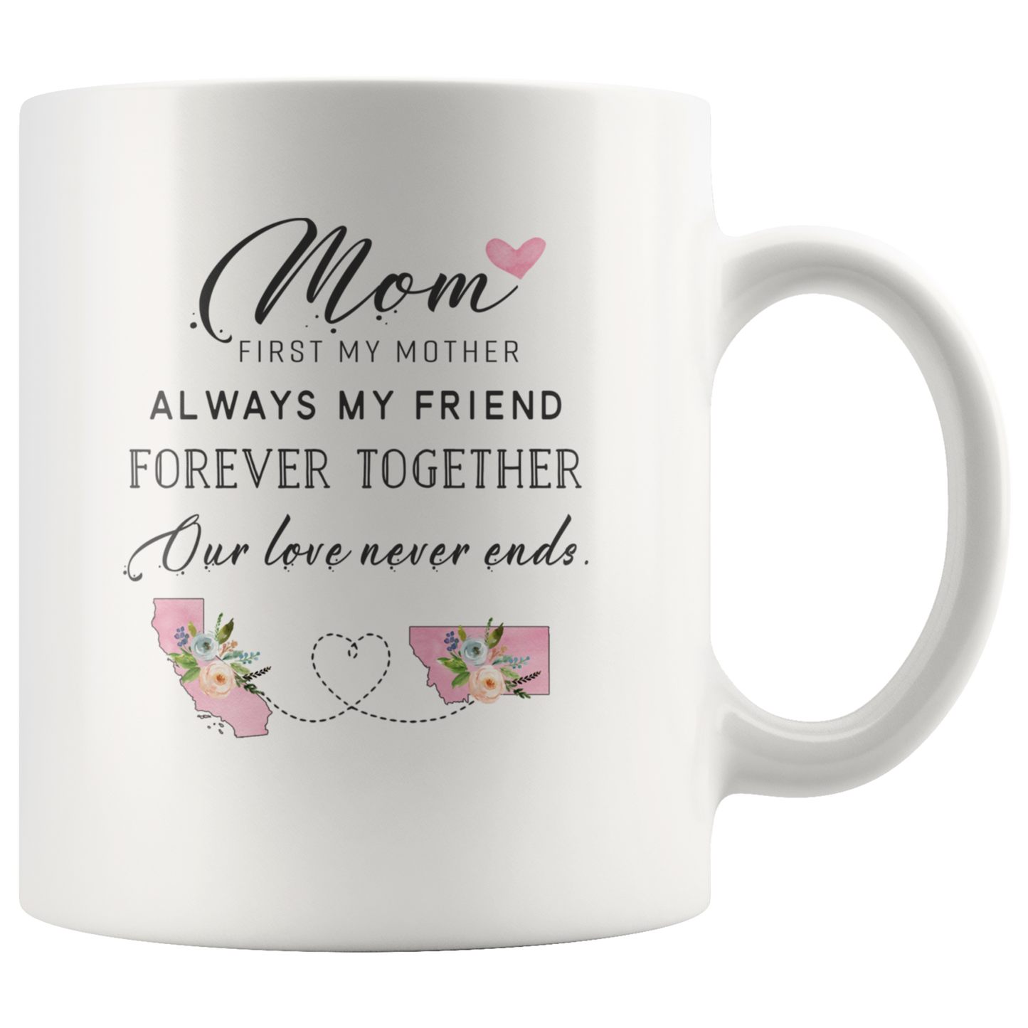 ND-21358832-sp-23346 - Mothers Day Accent Mug Red - Mom, First My Mother Always My