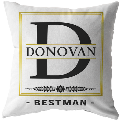 ND-pl21255277-sp-28950 - [ Donovan | 1 | 1 ] (PI_ThrowPillowCovers) Valentine Gift Idea For Him, Husband And Father With Name Do