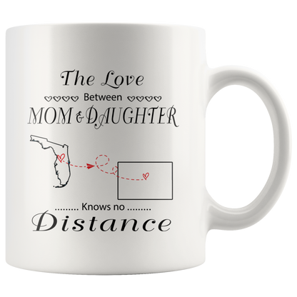 M-20618501-sp-23822 - [ Florida | Colorado ]Mother Daughter Distance Mug Florida Colorado The Love Betwe