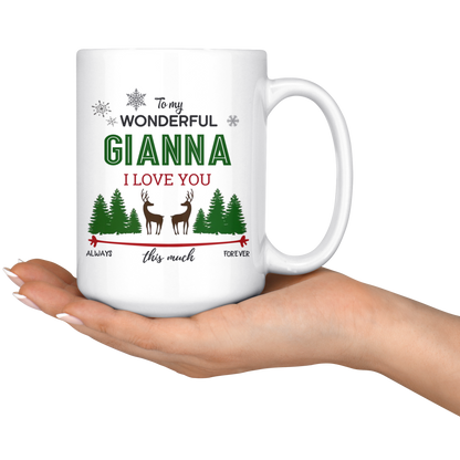 M-20971542-sp-17062 - Merry Christmas Coffee Mug 15 oz With Name Gianna - To My Wo