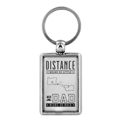 KC-20758275-sp-16544 - Long Distance Oregon Montana Keychain Gifts For Daddy Father