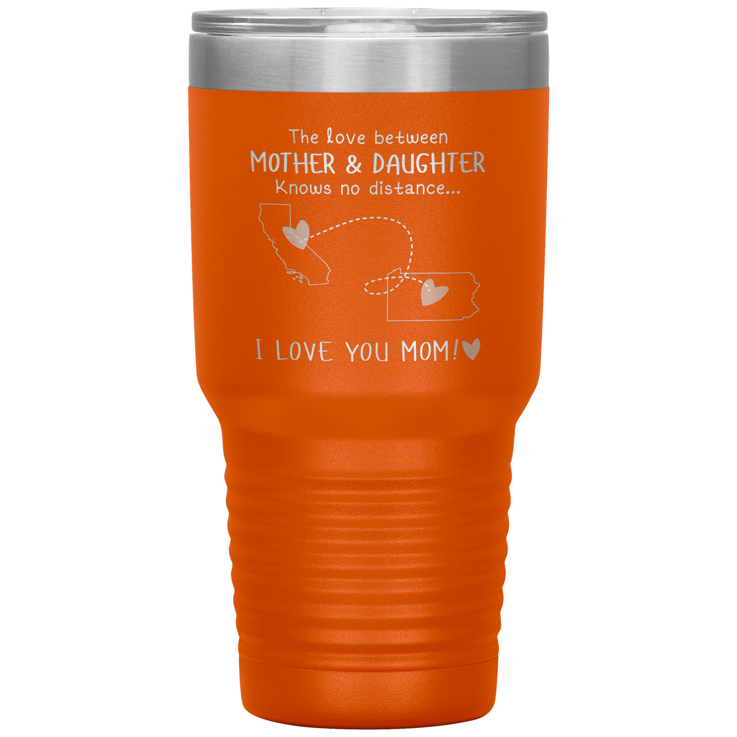 HNV-CUS-GRAND-sp-26141 - [ California | Pennsylvania ] (Tumbler_30oz) Mothers Day Gifts Personalized Mother Day Gifts Coffee Mug F
