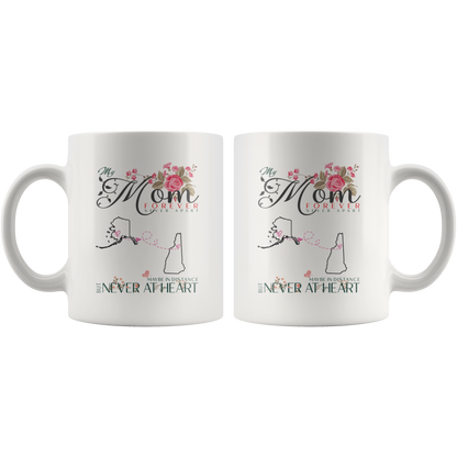 M-20448263-sp-23799 - [ Alaska | New Hampshire | 1 ]Mothers Day Gifts Coffee Mug Distance Alaska New Hampshire M