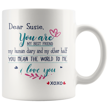 ND20451389-sp-19692 - Christmas Gifts For Wife From Husband Mug XoXo 11 oz - Dear