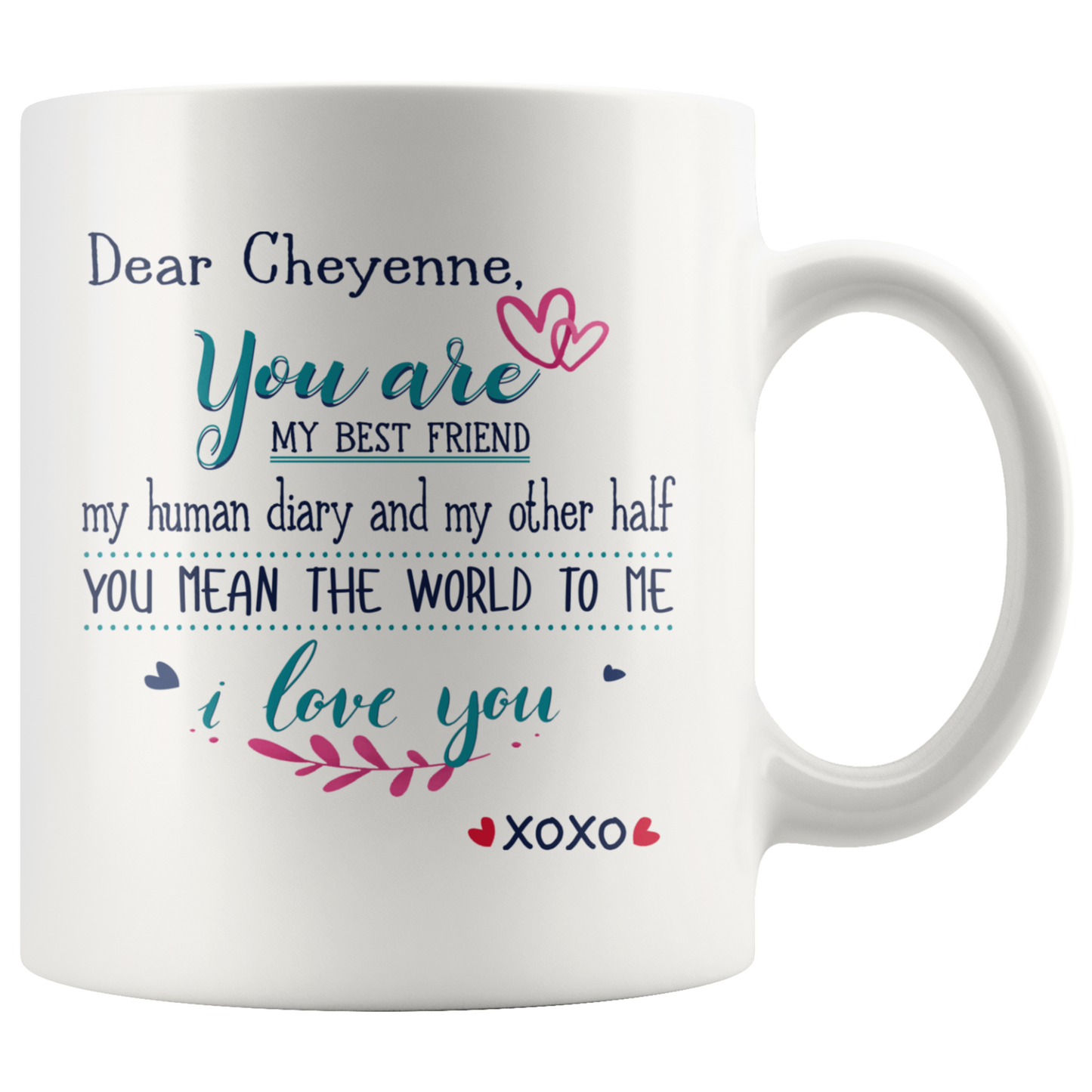 ND20452249-sp-16850 - Christmas Gifts For Wife From Husband Mug XoXo 11 oz - Dear