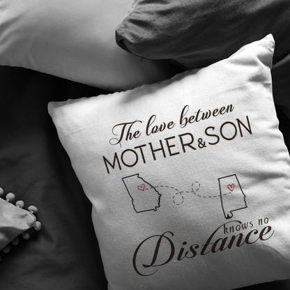 ND-pl20862103-sp-25448 - [ Georgia | Alabama ] (PI_ThrowPillowCovers) Happy Mothers Day Pillow Covers 18x18 - The Love Between Mot