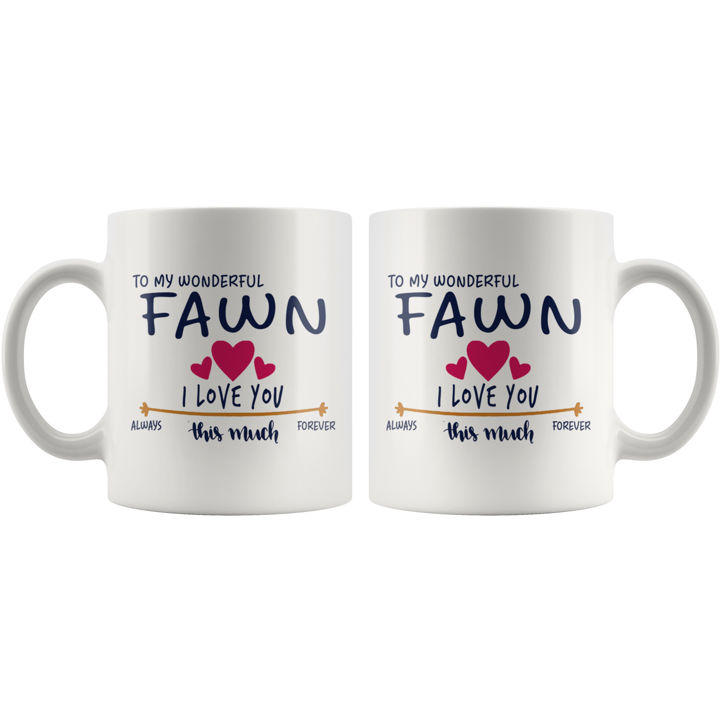 M-20754026-sp-18458 - Romantic Gifts For Him And Her - To My Wonderful Fawn I Love