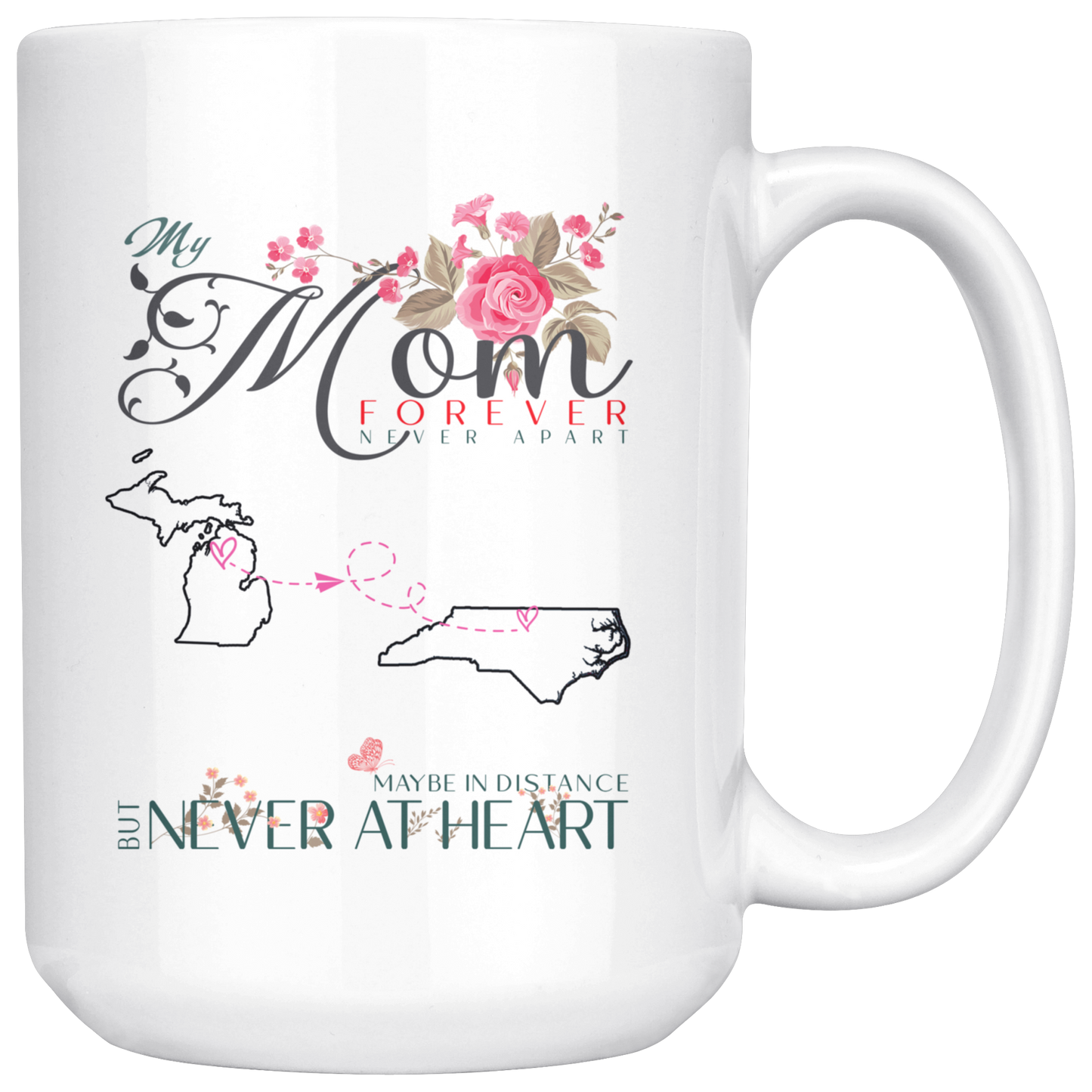 M-20321571-sp-23451 - Personalized Mothers Day Coffee Mug - My Mom Forever Never A
